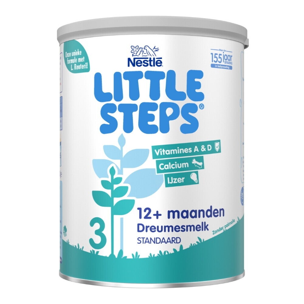 LITTLE STEPS® 3 Dreumesmelk Standaard 12+ maanden 800 g