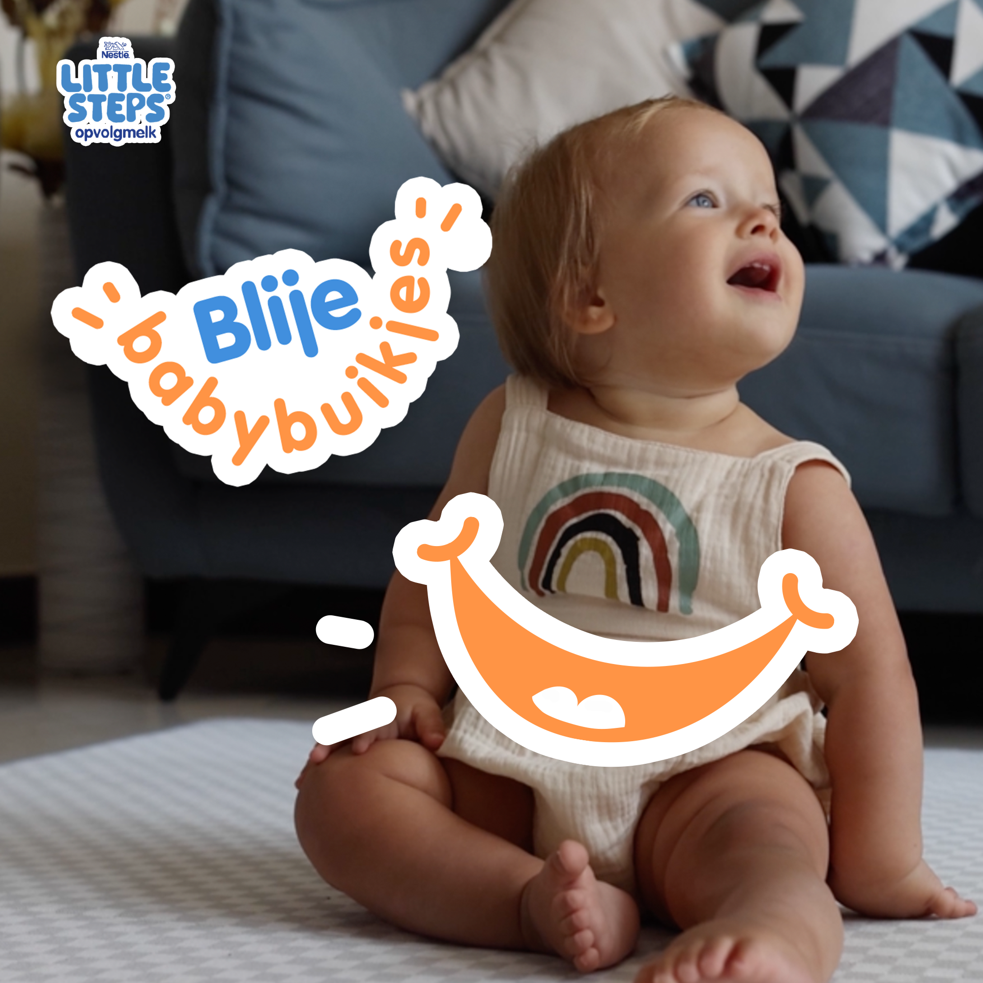 LITTLE STEPS BLIJE BABYBUIKJES