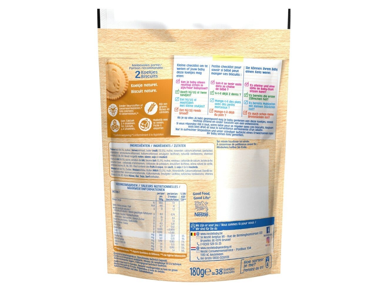 Nestlé® Baby Biscuit - Naturel