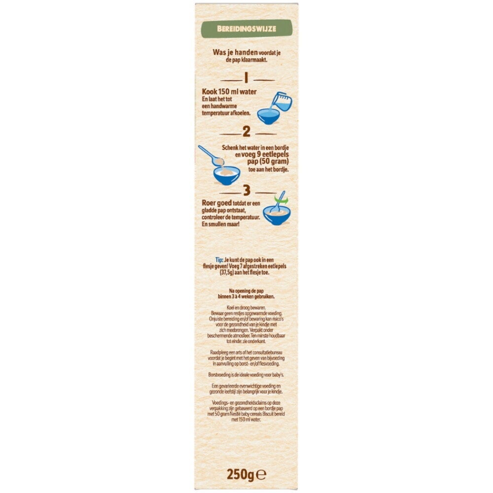 NESTLÉ® Baby Cereals Biscuit 6+ maanden