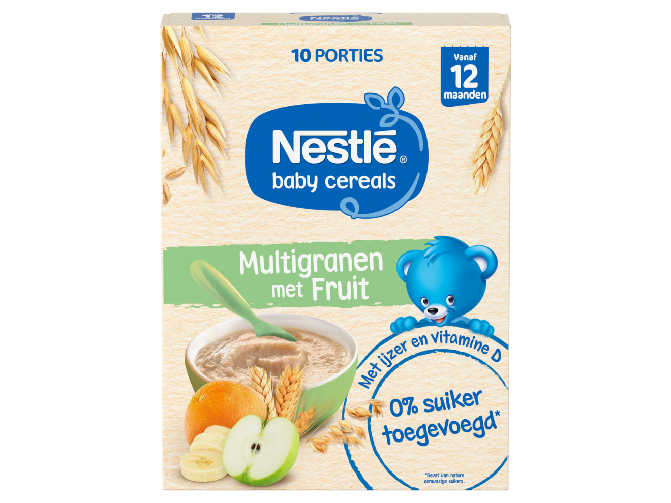 NESTLÉ® Baby Cereals Multigranen met Fruit 12+ maanden