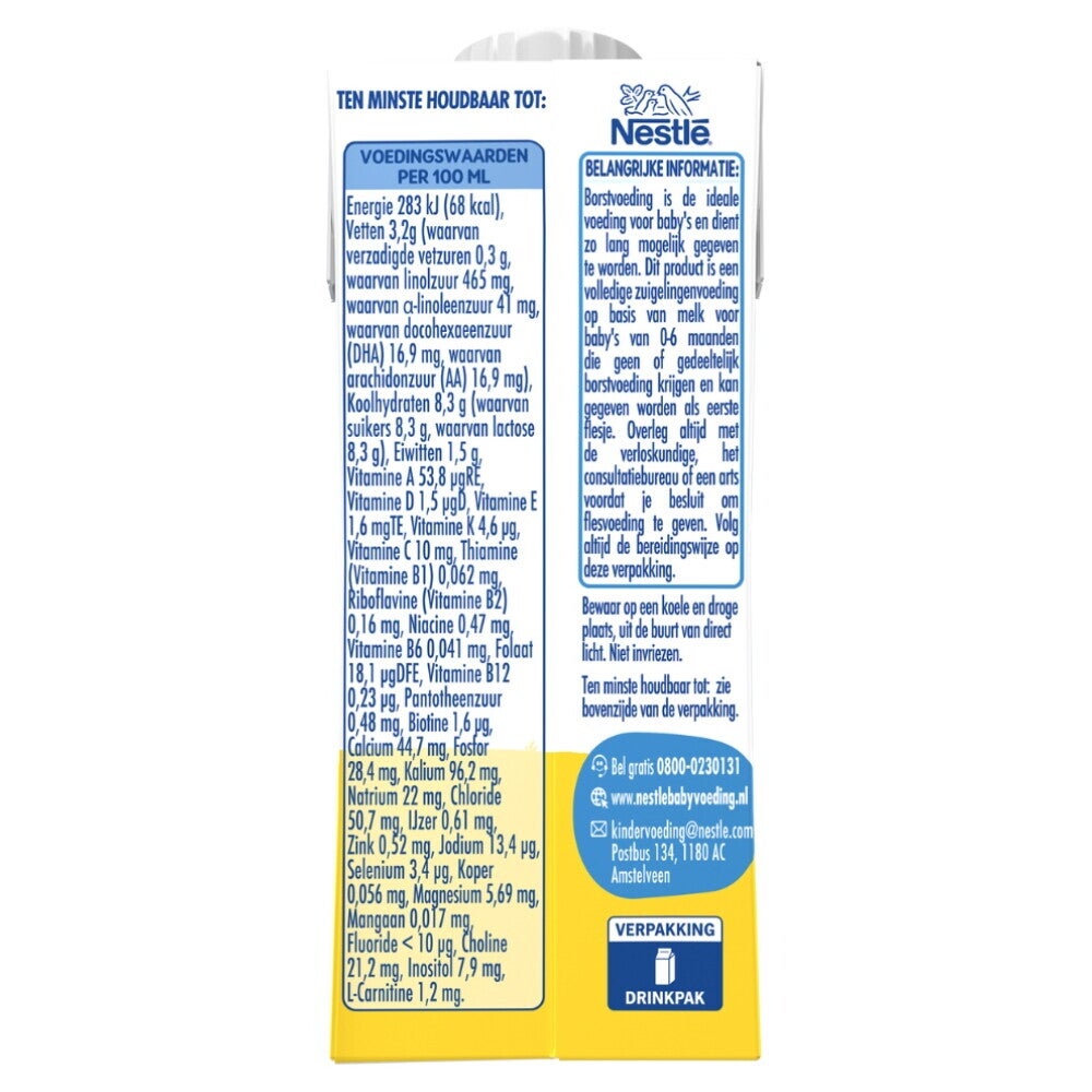 Nestlé LITTLE STEPS® 1 Zuigelingenvoeding 0-6 maanden