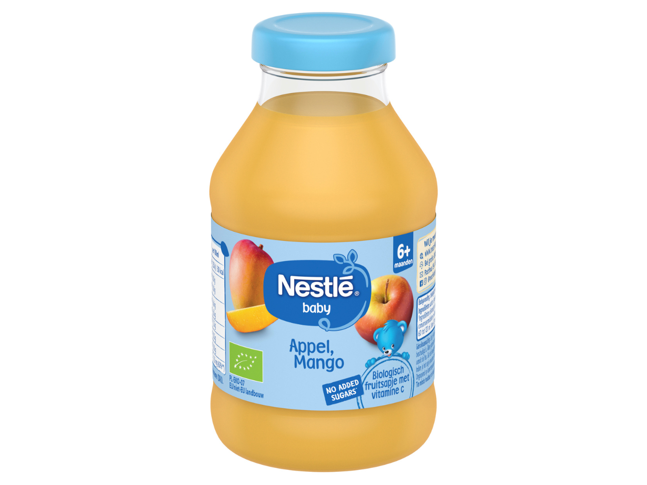 NESTLÉ Organic Babysap Appel Mango 6+ maanden