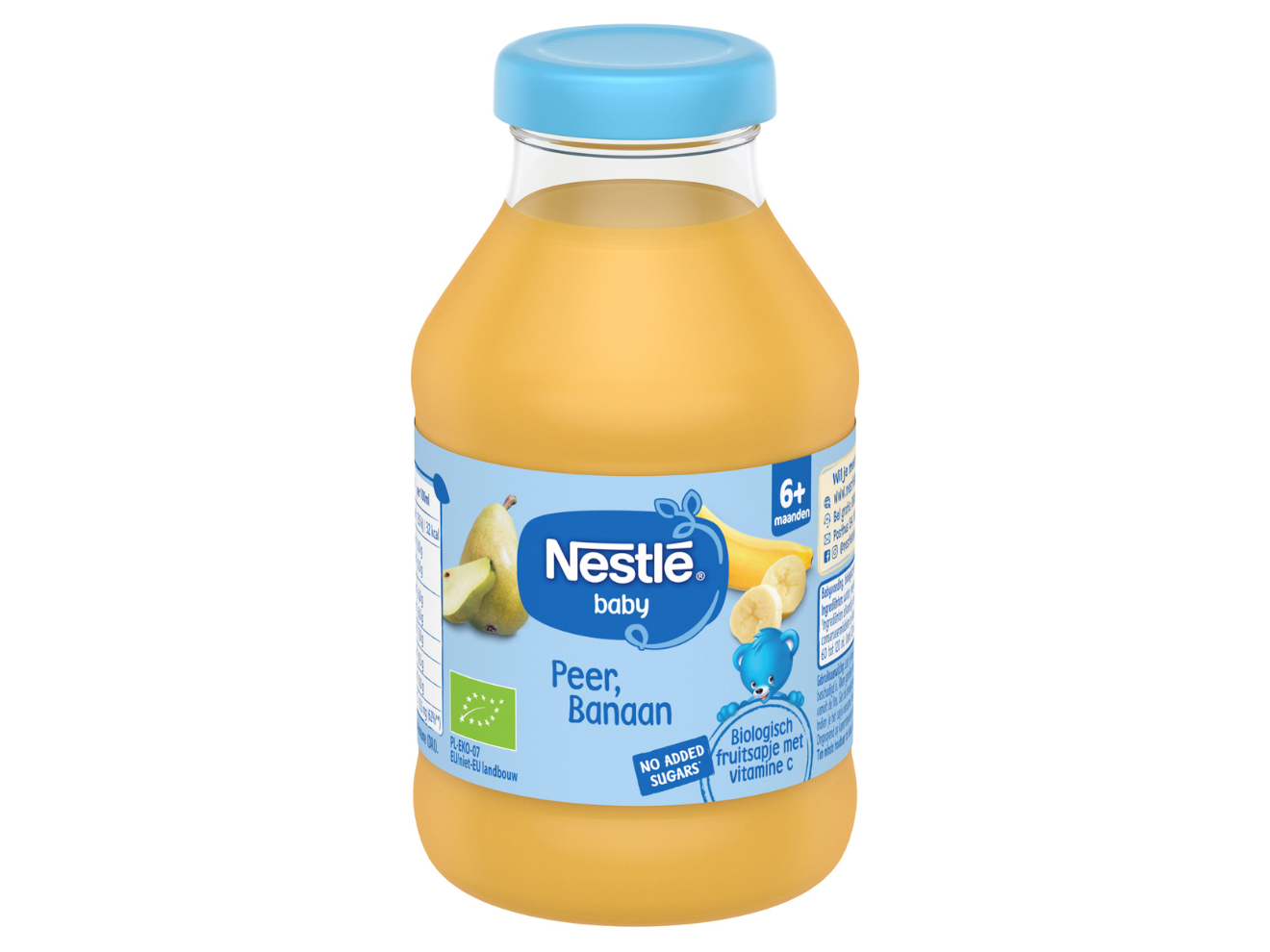 NESTLÉ Organic Babysap Peer Banaan 6+ maanden
