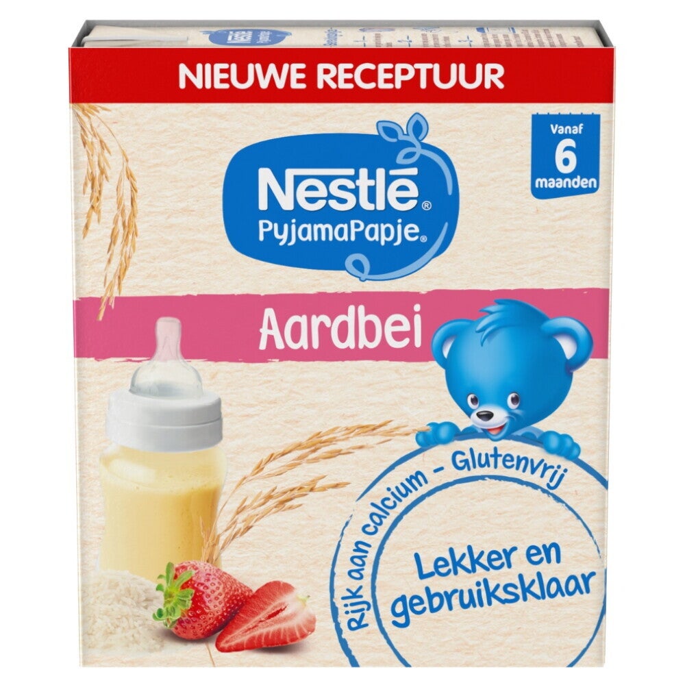 NESTLÉ PyjamaPapje® Aardbei 6+ maanden