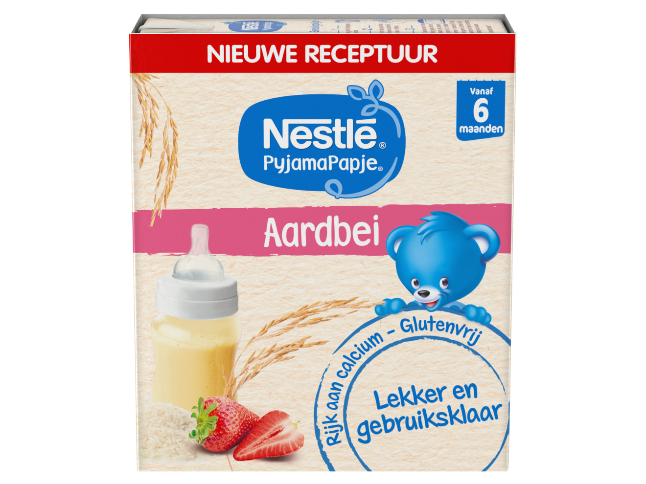 NESTLÉ PyjamaPapje® Aardbei 6+ maanden