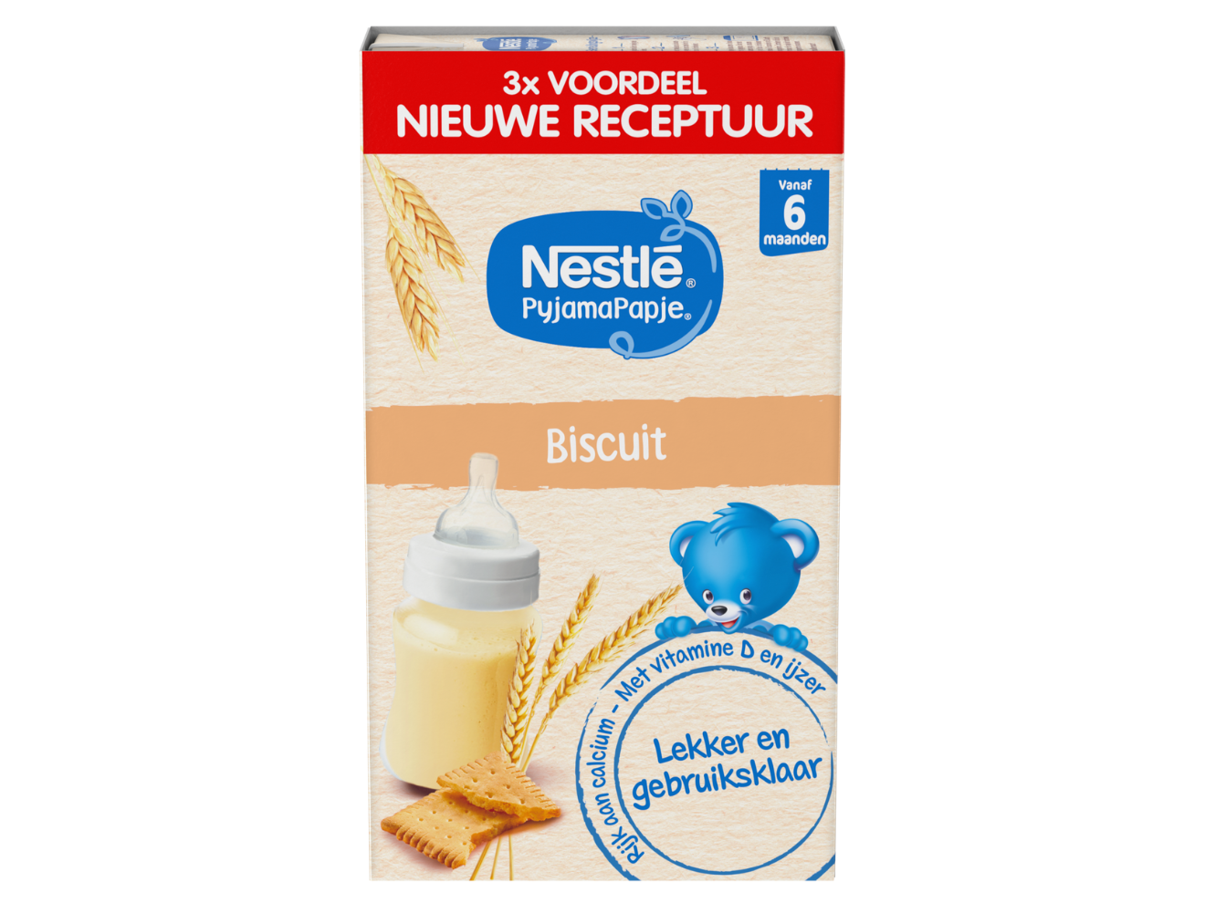 NESTLÉ PyjamaPapje® Biscuit 6+ maanden