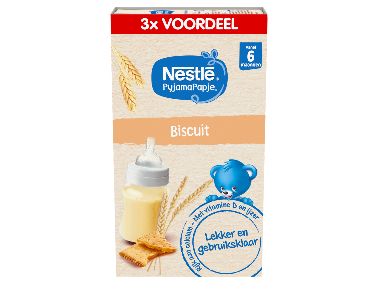 Nestlé PyjamaPapje® Biscuit 6+ maanden