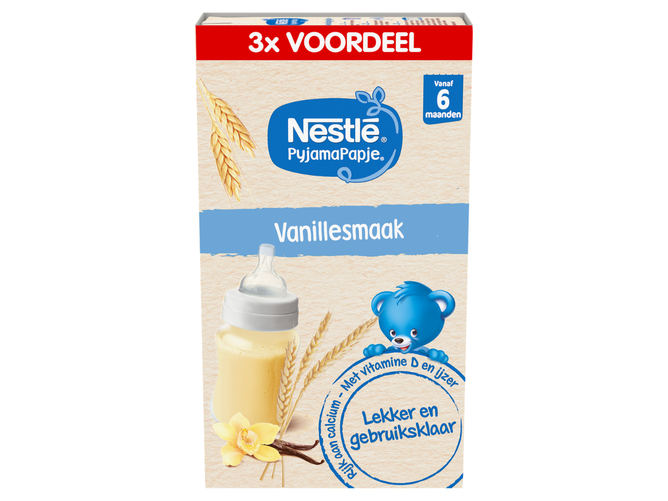 Nestlé PyjamaPapje® Vanillesmaak 6+ maanden