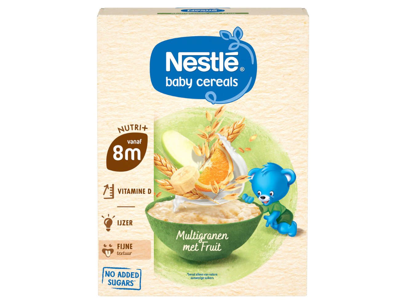 NESTLÉ® Baby Cereals Multigranen met Fruit 8+ maanden