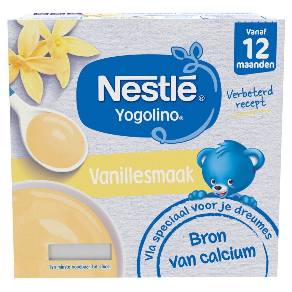 NESTLÉ Yogolino® Dreumestoetje Vanillesmaak 12+ maanden