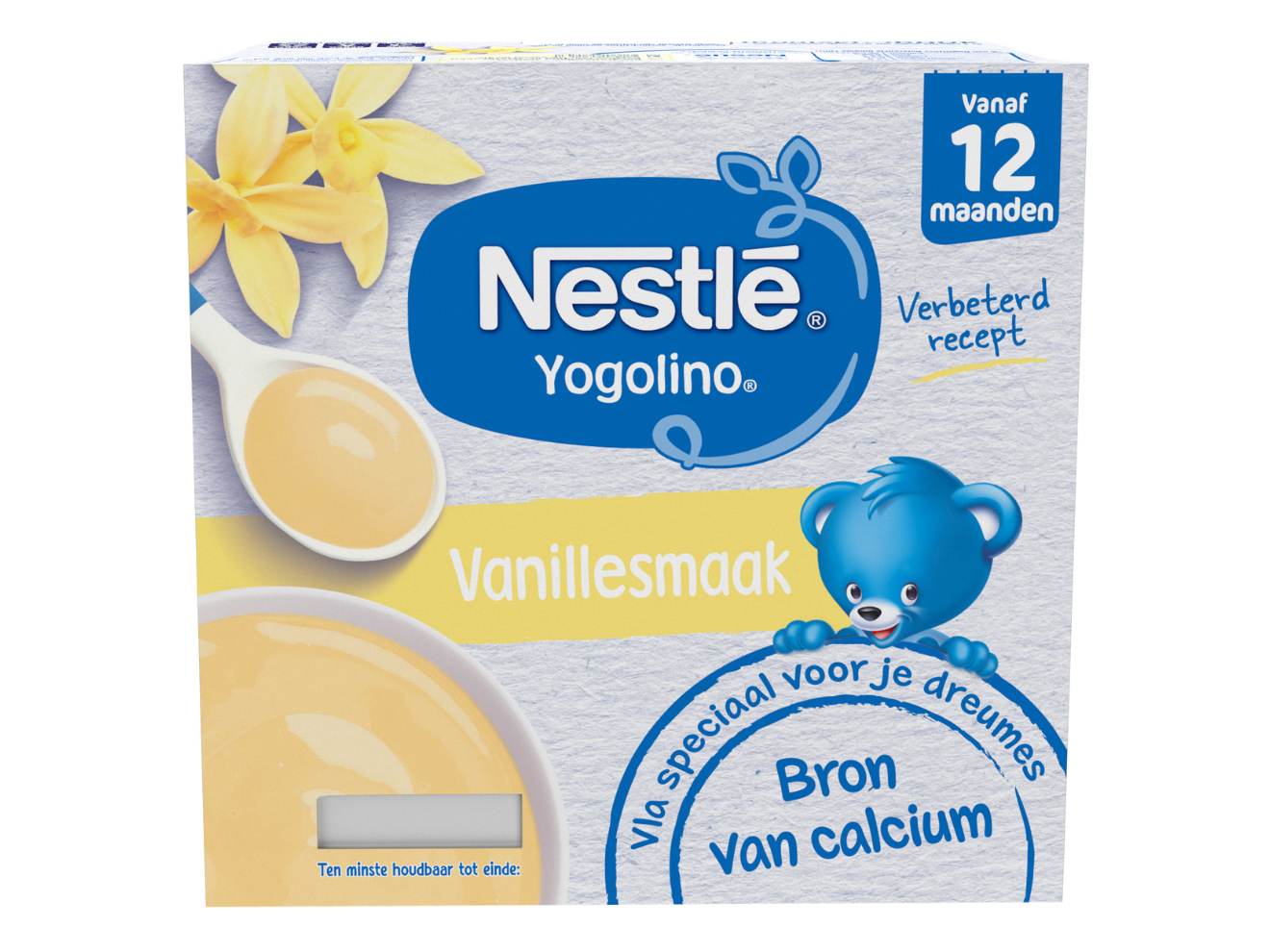 NESTLÉ Yogolino® Dreumestoetje Vanillesmaak 12+ maanden