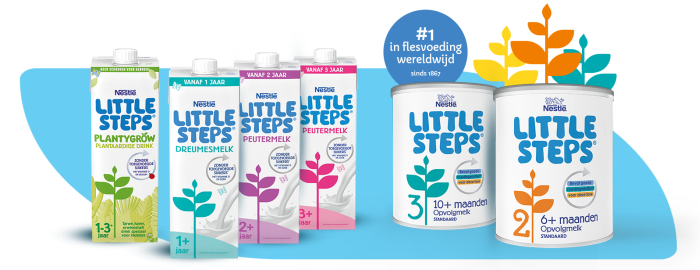 LITTLE STEPS flesvoeding dreumesmelk