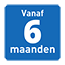 Vanaf 6 maanden