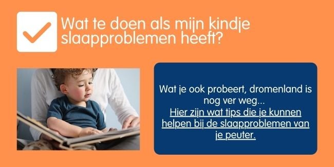 Tips voor slaapproblemen bij peuters