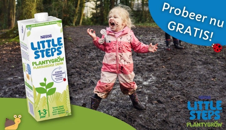 Probeer gratis LITTLE STEPS Plantygrow