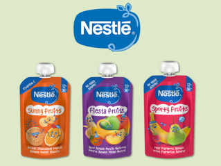 Geldig bij aankoop van twee NESTLÉ Fruits producten. Geldig bij aankoop van twee NESTLÉ Fruits producten.