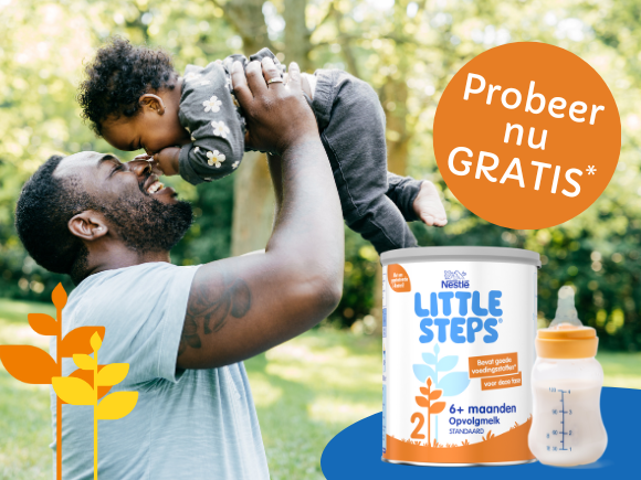 Probeer gratis LITTLE STEPS Opvolgmelk Probeer gratis LITTLE STEPS Opvolgmelk