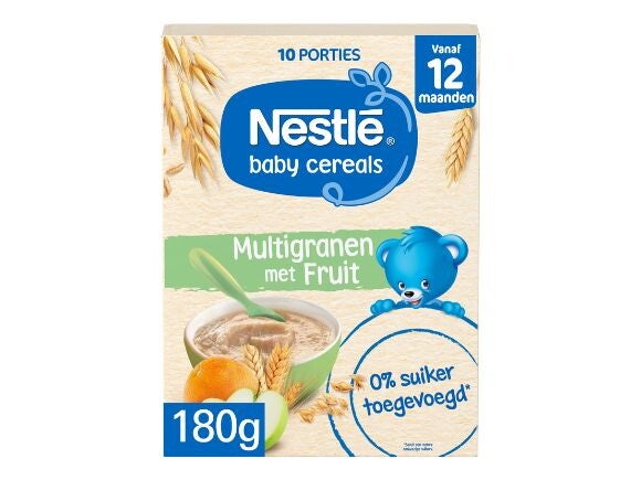 NESTLE baby cereals Multigranen met fruit NESTLE baby cereals Multigranen met fruit