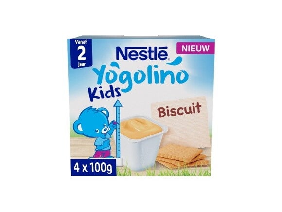 Toetje voor peuters met biscuit