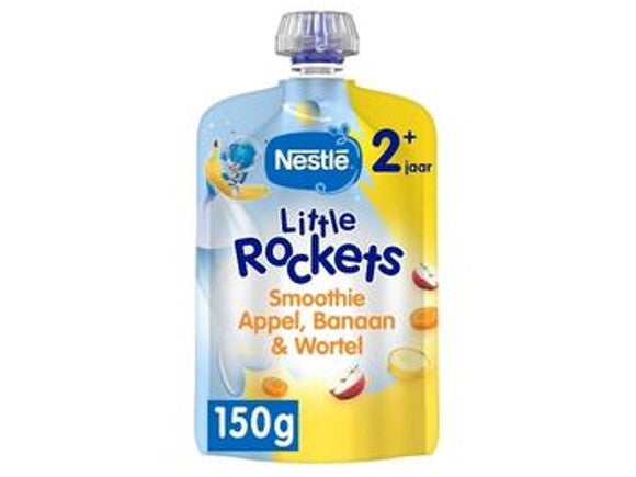 NESTLÉ Little Rockets Smoothie Appel Banaan Wortel NESTLÉ Little Rockets Smoothie Appel Banaan Wortel
