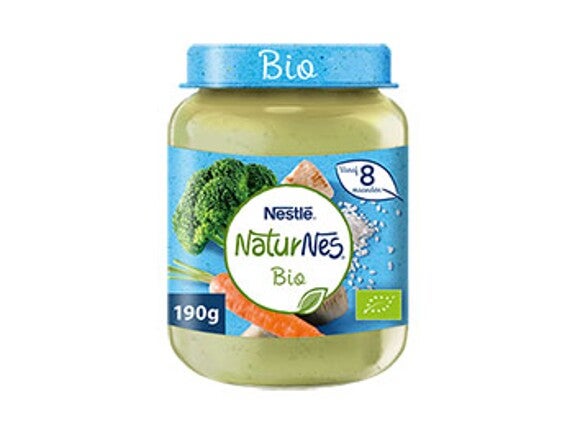 NaturNes Bio maaltijdpotje broccoli pastinaak wortel rijst kalkoen 8 maanden