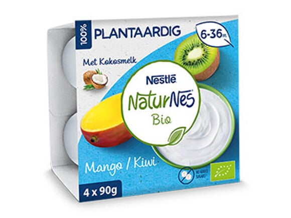 NaturNes® Bio Plantaardig Mango Kiwi NaturNes® Bio Plantaardig Mango Kiwi