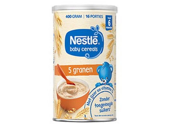 NESTLÉ Baby Cereals 5 granen NESTLÉ Baby Cereals 5 granen