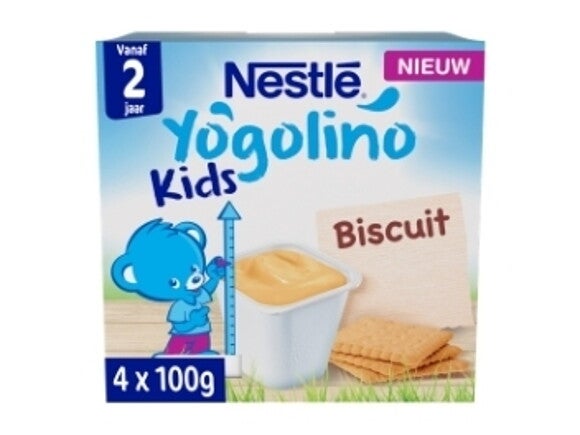 Toetje voor peuters met biscuit Toetje voor peuters met biscuit