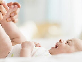 Een baby met buikpijn Een baby met buikpijn
