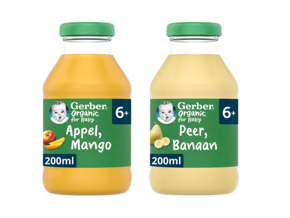 Gerber Organic Fruitsappen