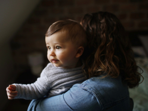 Baby achterlaten