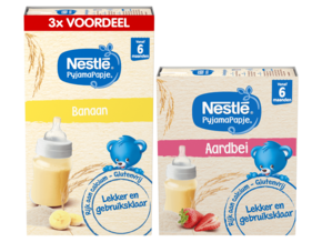 PyjamaPapje® Banaan en PyjamaPapje® Aardbei zijn glutenvrijPyjamaPapje® Banaan en PyjamaPapje® Aardbei zijn glutenvrij