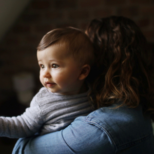 Baby achterlaten Baby achterlaten