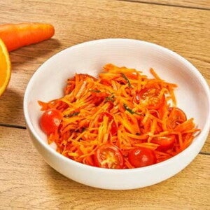 recept geraspte wortelen sinaasappel