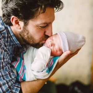 Papa kust pasgeboren baby Papa kust pasgeboren baby