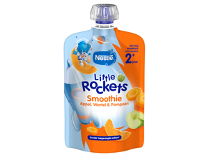 NESTLÉ Little Rockets Smoothie Appel Wortel Pompoen 2+