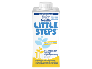 Nestlé LITTLE STEPS® 1 Zuigelingenvoeding 0-6 maanden Nestlé LITTLE STEPS® 1 Zuigelingenvoeding 0-6 maanden