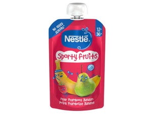 NESTLE Sporty Fruits knijpfruit Peer Framboos
