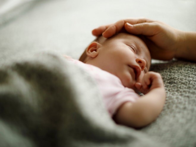 Doorslapen baby Doorslapen baby