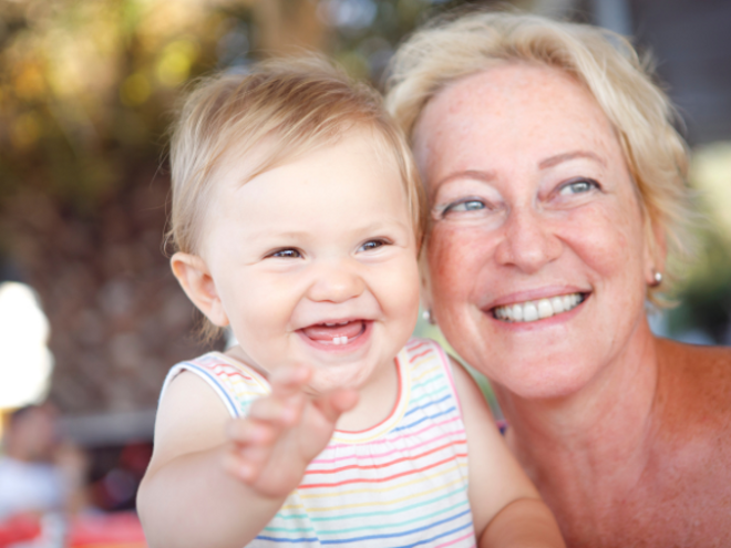 Opa en oma en je baby Opa en oma en je baby