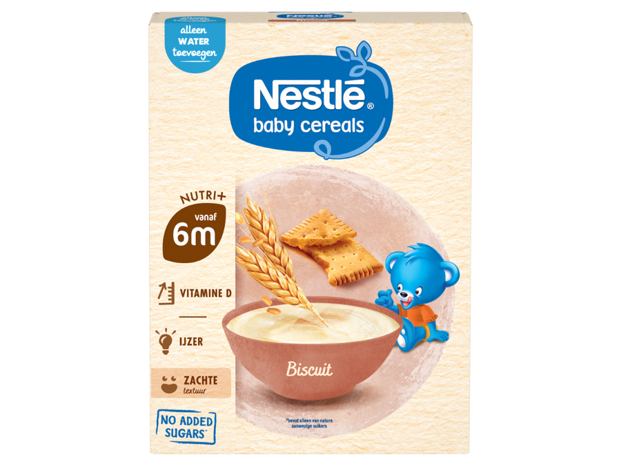 NESTLÉ Baby Cereals Biscuit 6+ maanden
