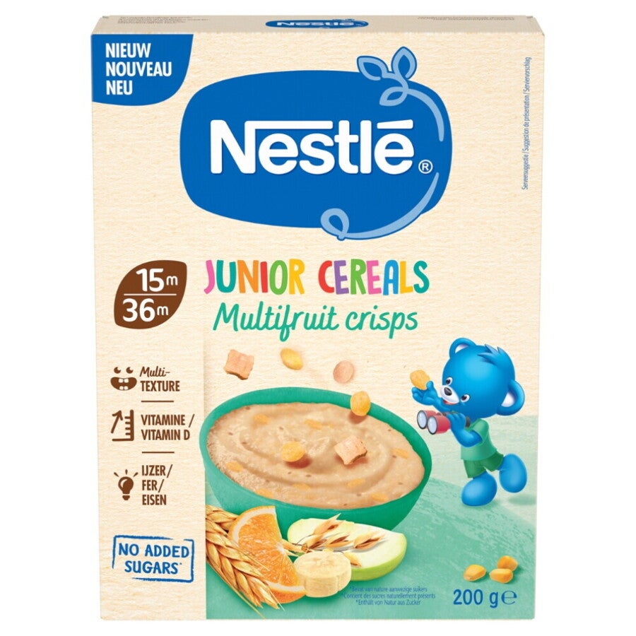 Nestlé Junior Cereals Multifruit Crisps 15+ maanden