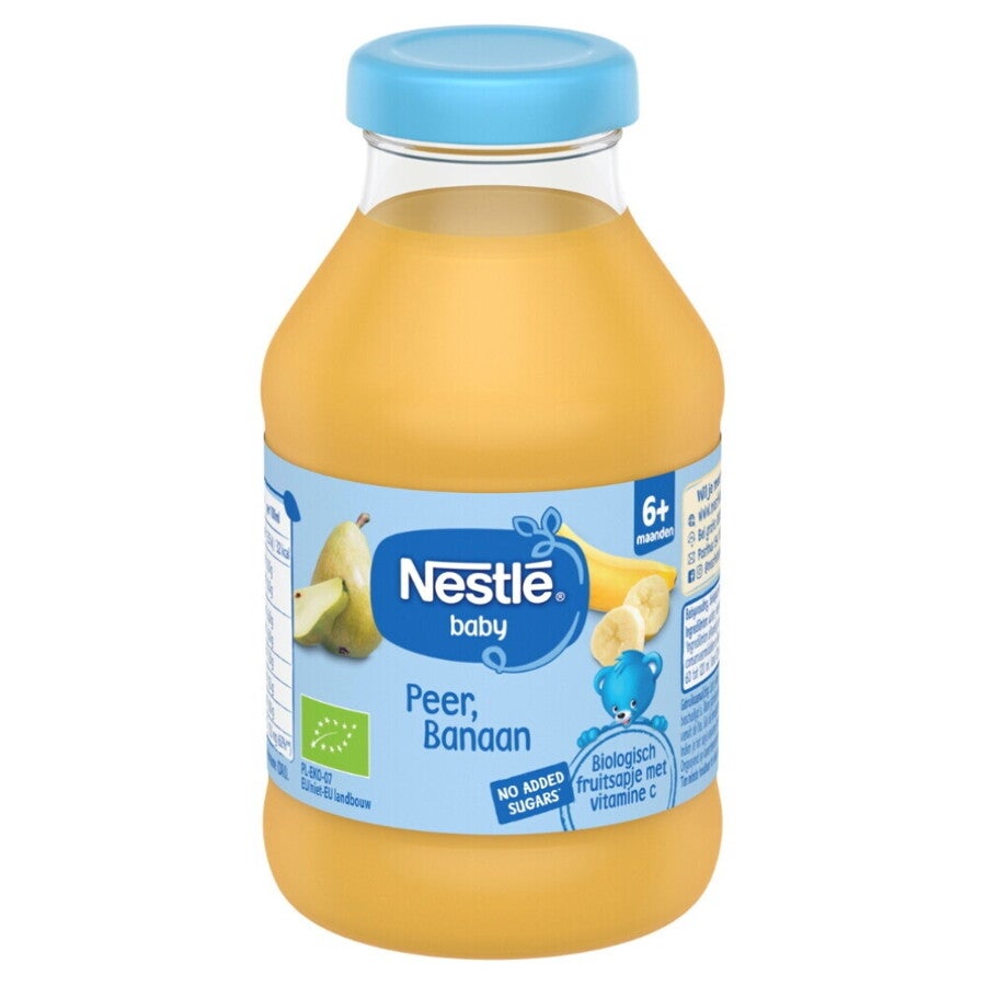 NESTLÉ Organic Babysap Peer Banaan 6+ maanden