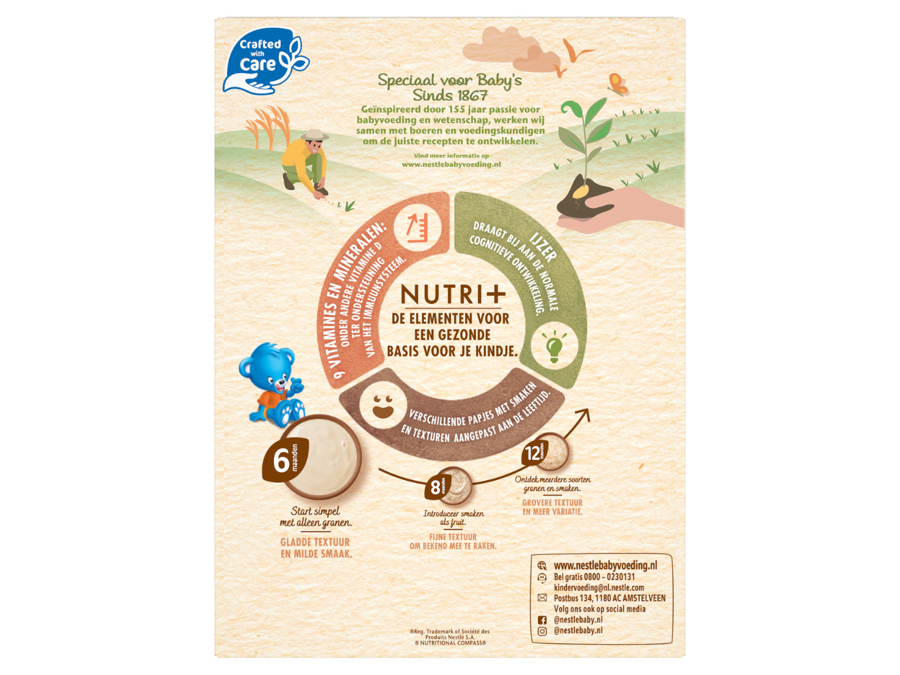 NESTLÉ® Baby Cereals Multigranen 6+ maanden