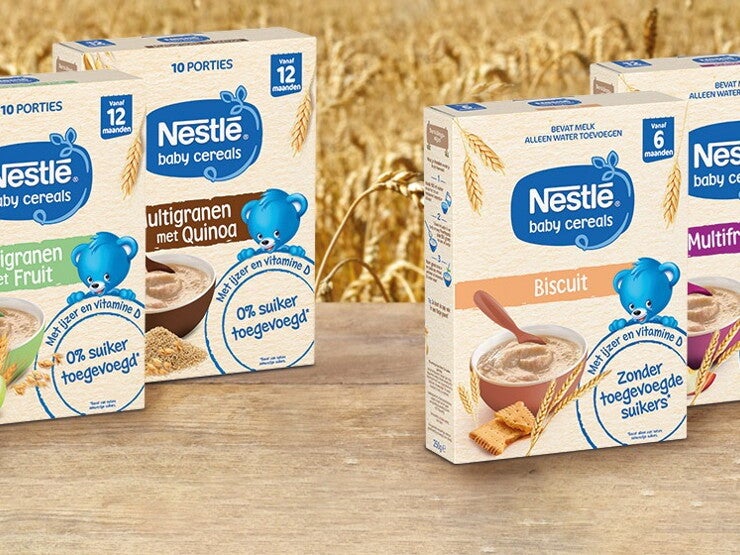 Nestlé baby cereals assortiment Nestlé baby cereals assortiment