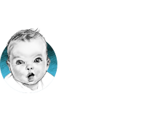 Gerber logo white Gerber logo white