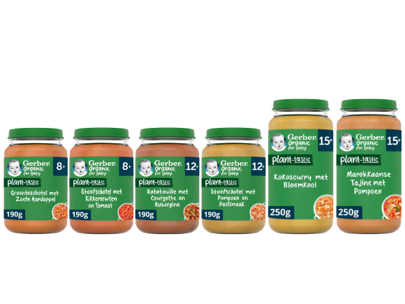 Gerber Plant-tastic assortiment Gerber Plant-tastic assortiment
