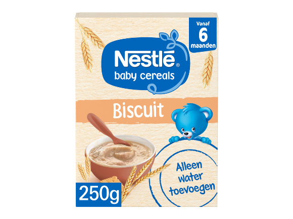 NESTLE baby cereals biscuit met melk NESTLE baby cereals biscuit met melk