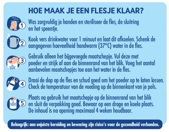 Hoe maak ik een flesje klaar Hoe maak ik een flesje klaar